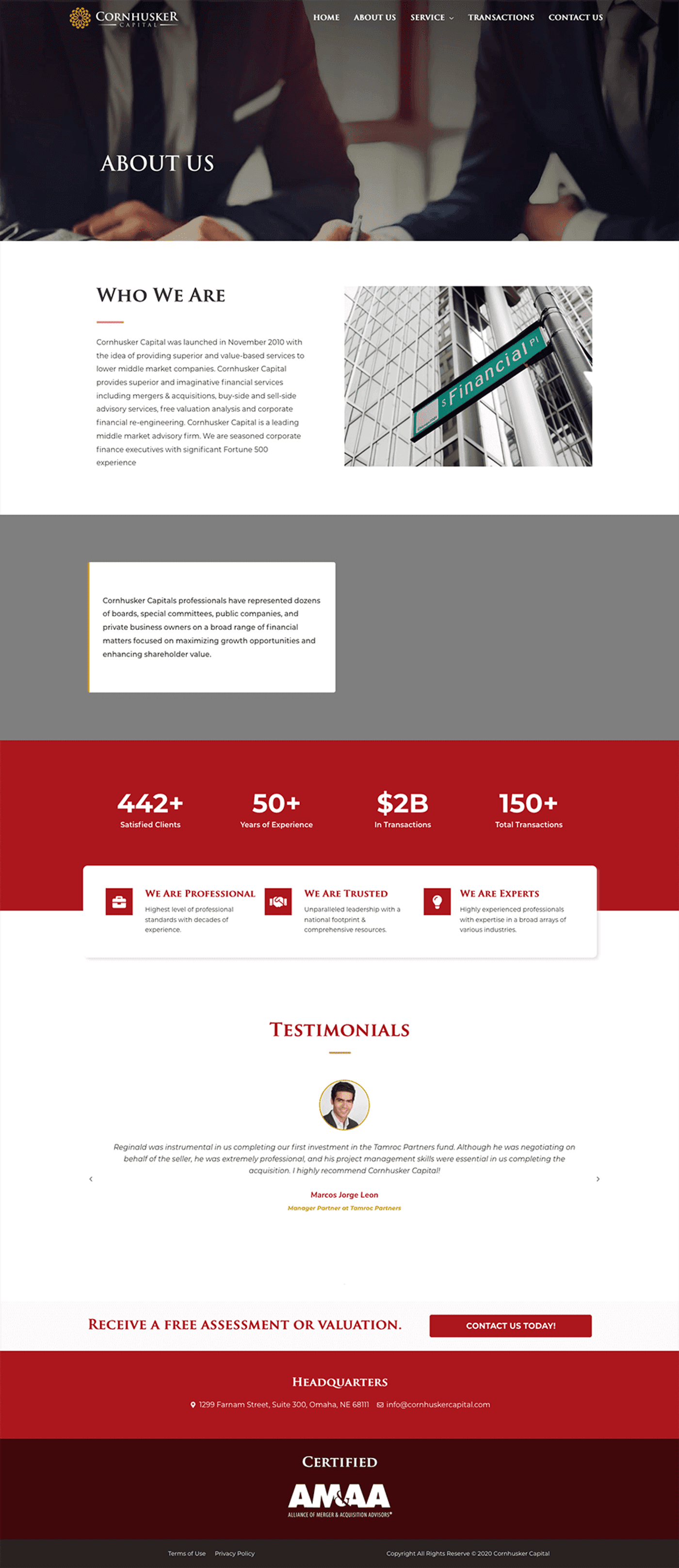 Cornhusker Capital — page 2