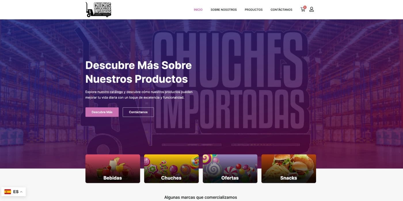 Chuches Importadas: Candy Store Website (B2B & B2C) — featured image