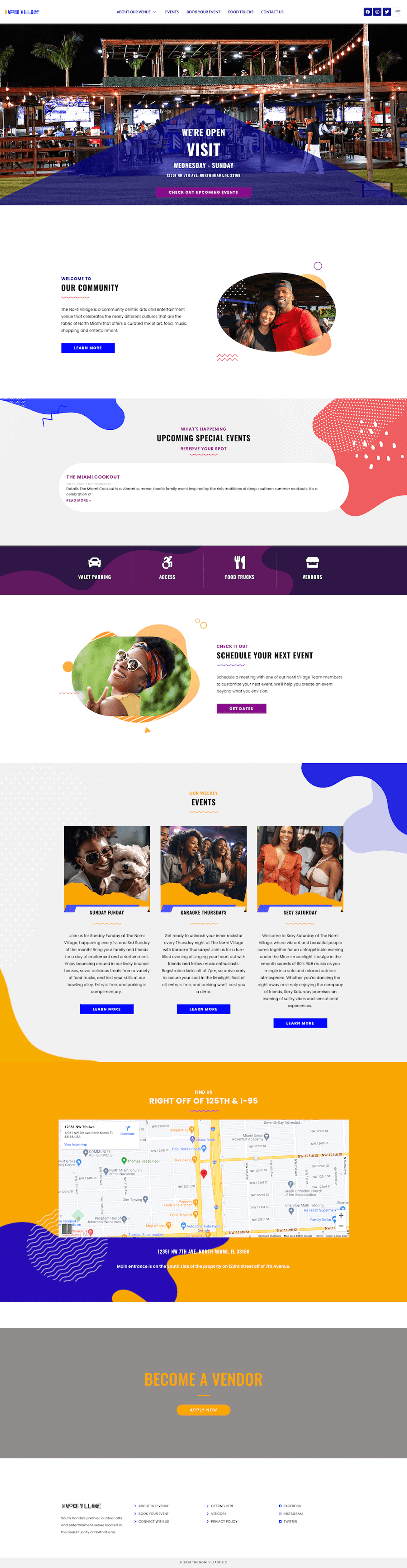 Nomi Village — full page